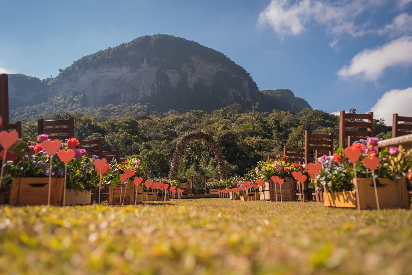 A decoração do casamento A decoração do casamento